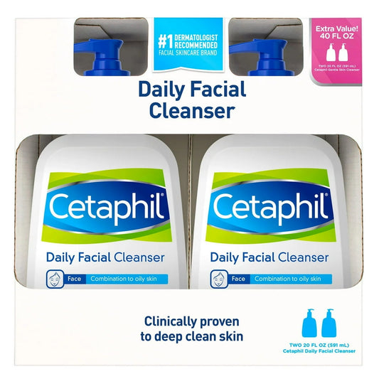 CETAPHIL DAILY FACIAL CLEANSER LOT 16OZ