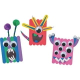 Creativity Street Wiggle Eyes Assorted Sizes - Black, 100 count