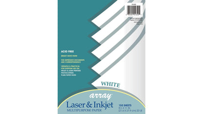 Pacon Laser & Inkjet Multi-Purpose Paper White - 150 ct