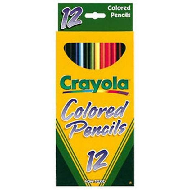 Crayola Long Colored Pencils, 12 count