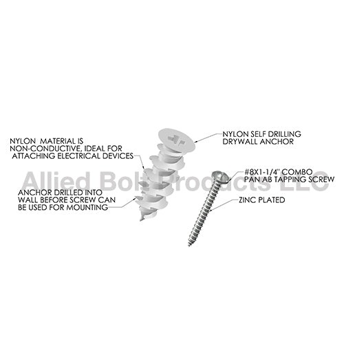 Project Partner Drywall Anchor Kit