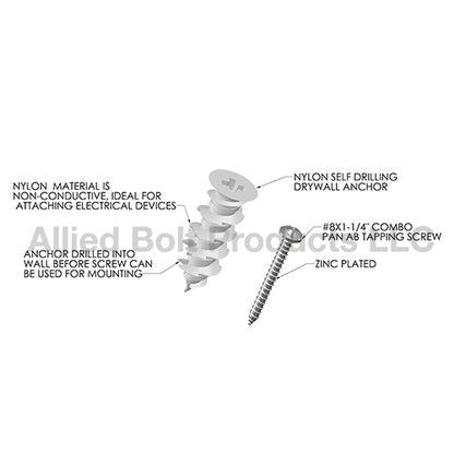 Project Partner Drywall Anchor Kit