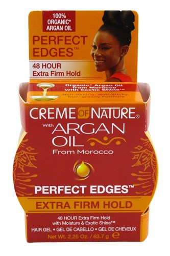 Creme Of Nature Argan Oil Perfect Edges Xtra Hold 2.25oz