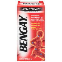 Bengay Ultra Strength Topical Analgesic Cream 4oz