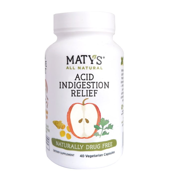 MATY'S ALL NATURAL ACID RELIEF CAP 60CT