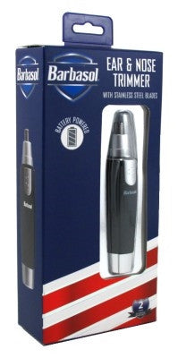 Barbasol Trimmer Ear & Nose Led Light Battery Powered