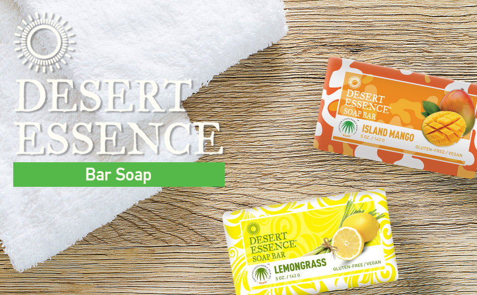 DESERT ESSENCE BAR SOAP,ISLAND MANGO