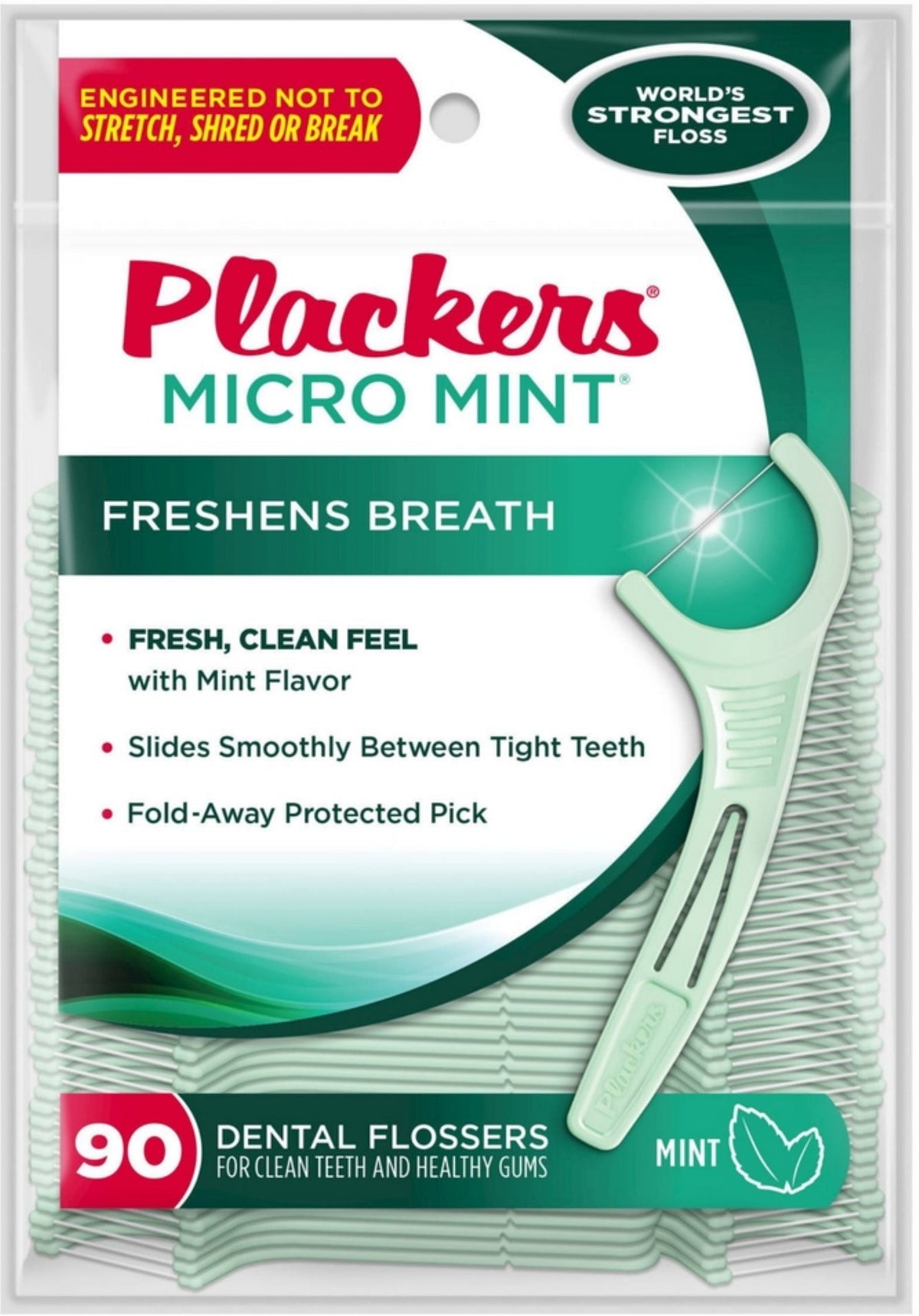PLACKERS FLOSSER 24 MINT 2PK