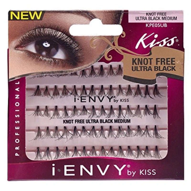 Kiss I Envy Knot Free Medium 70 Lashes Ultra Black