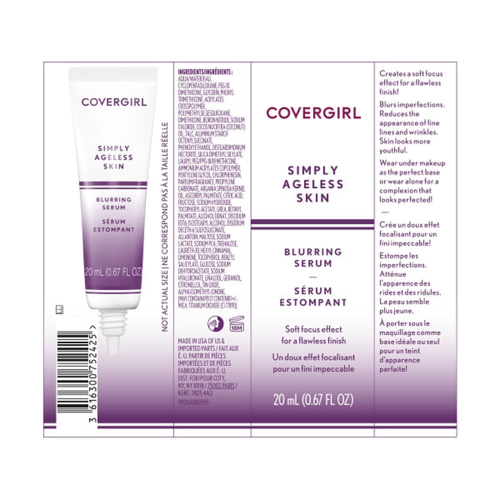 COVERGIRL Simply Ageless Blurring Face Serum