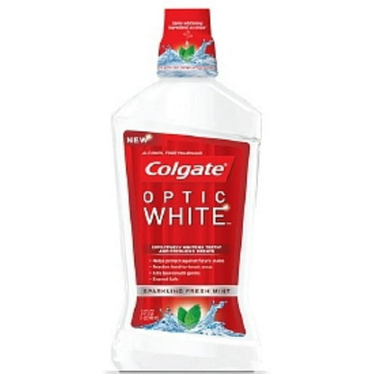 COLGATE OPTIC WHITE MOUTHWASH MINT 32OZ