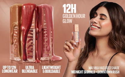 MAYBELLINE New York Sunkisser Multi-use Liquid Blush and Bronzer, 02 Uptown Glow, 0.23 oz