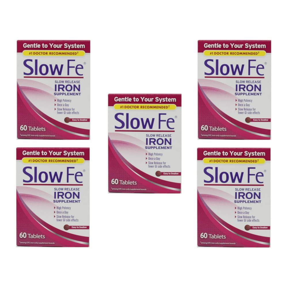 SLOW RELEASE IRON TB 50MG 60