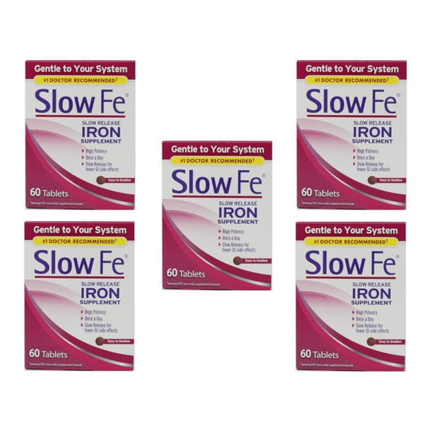 SLOW RELEASE IRON TB 45MG 60