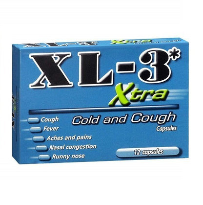 XL-3 XTRA CP 10-5-2-250MG 12 DSHP