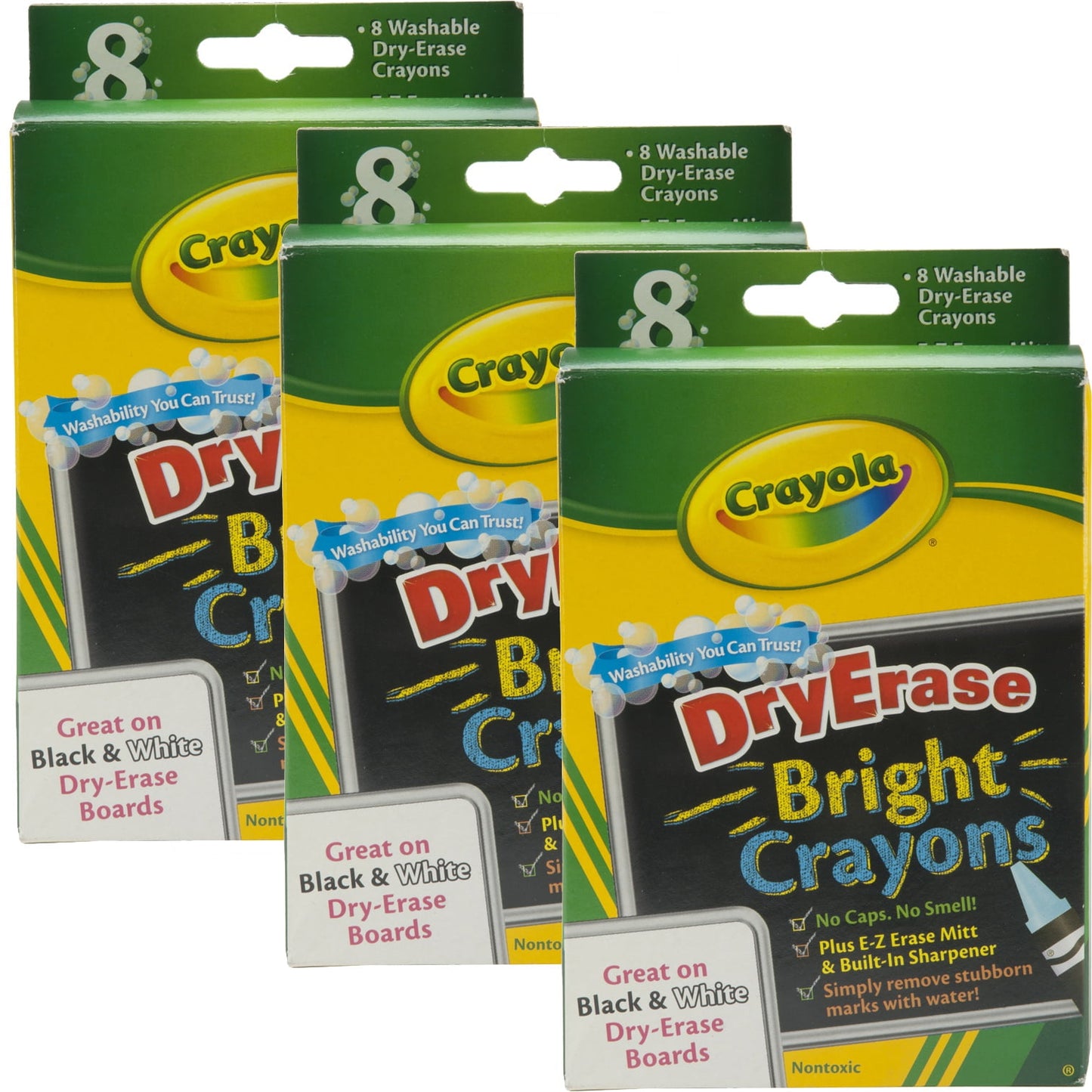 Crayola Dry-Erase Crayons, 8 count