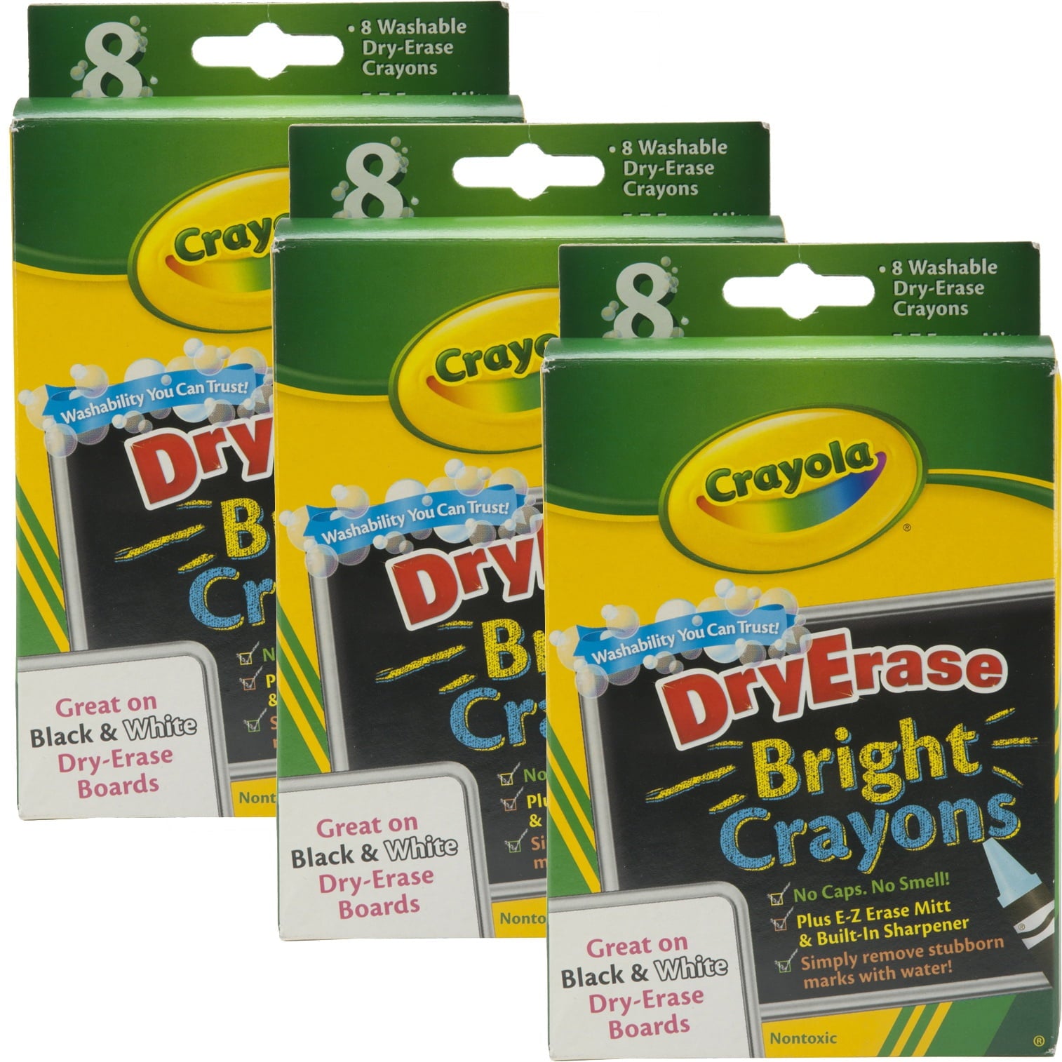 Crayola Dry-Erase Crayons, 8 count