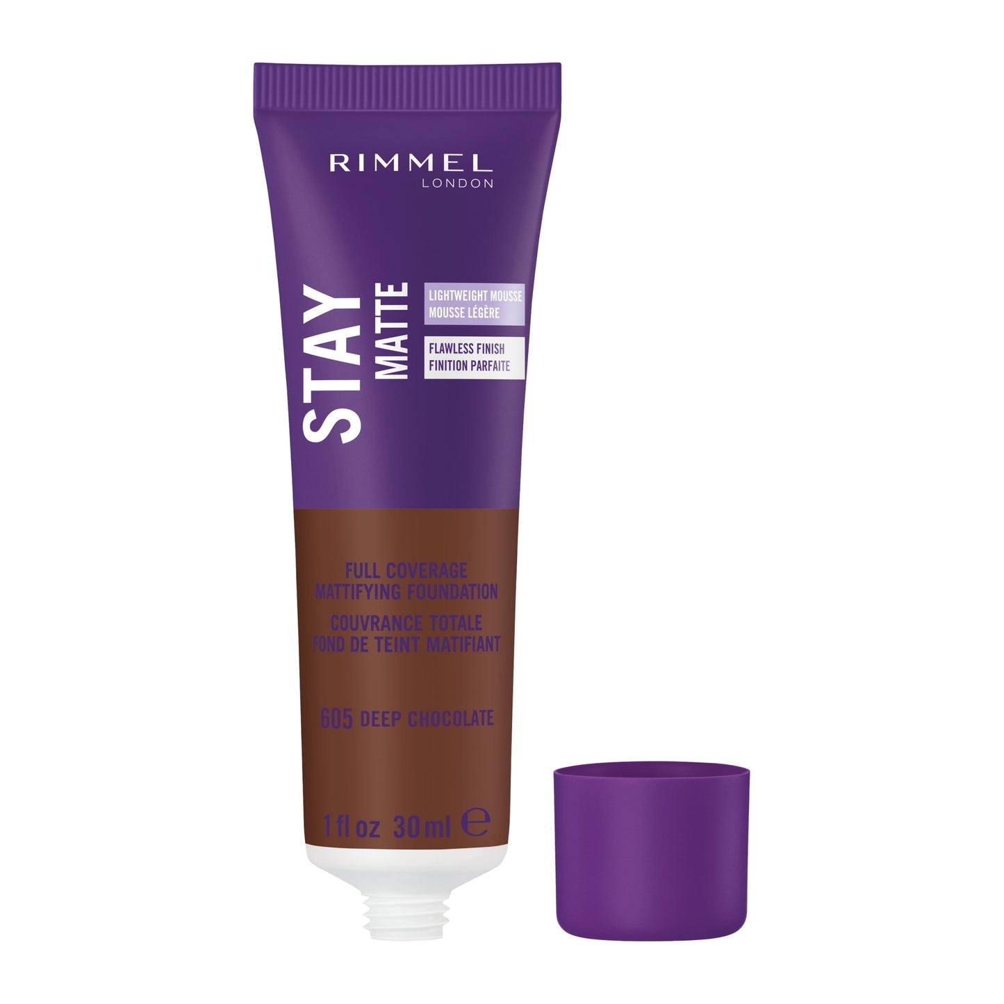 Rimmel London, Stay Matte Foundation, Chocolate