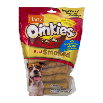 HARTZ OINKIES PIG SKN TWIST 20