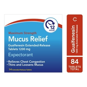 GNP MUCUS ER GUAF 1200MG TAB 14CT