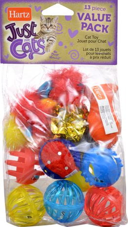 Hartz Just for Cats 13 Piece Cat Toy Value Pack