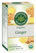TRADITIONAL MEDICINALS TEA,OG2,GINGER