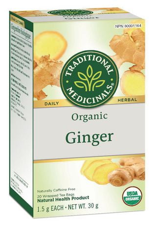 TRADITIONAL MEDICINALS TEA,OG2,GINGER
