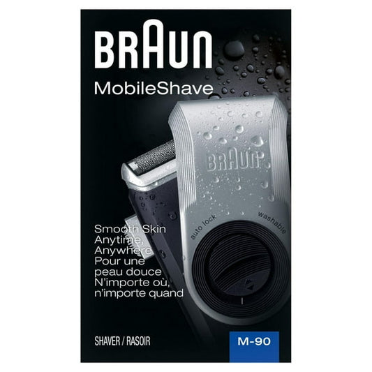 BRAUN MOBILE SHAVE M-90 ELEC RAZOR 1CT