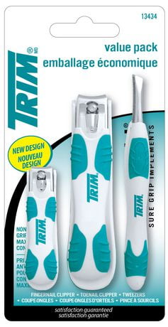 Trim Easy Hold Clippers And Tweezer Value Pack (6in)