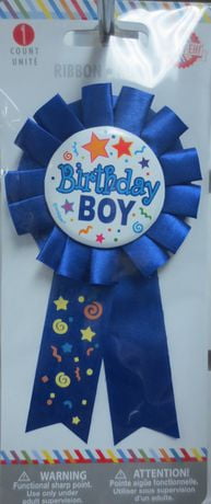 Unique Party Birthday Boy Ribbon