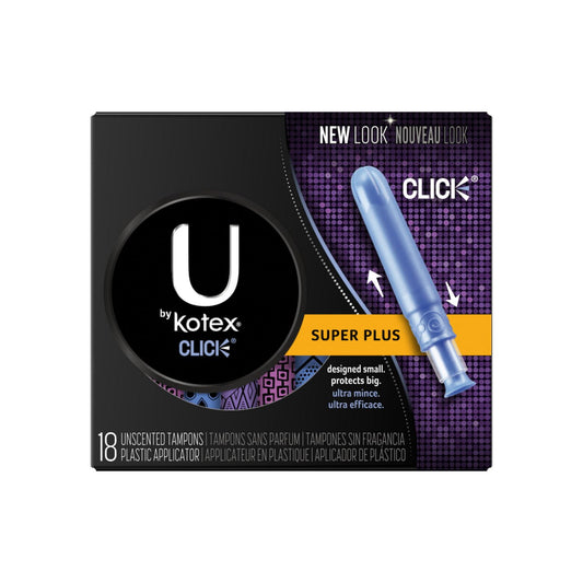U BY KOTEX CLICK SUPER COMPACT TMP 16CT