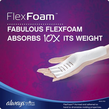 ALWAYS RADIANT PA 20 FLEX FOAM