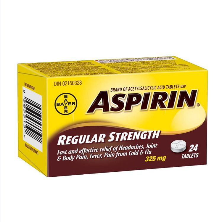BAYER ASPIRIN TABLET 24CT