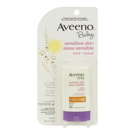 AVEENO BABY FACE STK SUNSCRN SPF50 .47OZ