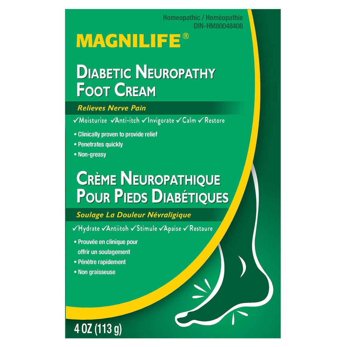 MAGNILIFE DIAB PAIN RELIEF FOOT SPRY 3OZ
