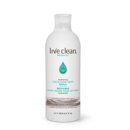 LIVE CLEAN ARGAN OIL L/SOAP  17
