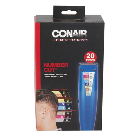 CONAIRMAN Combo Number Haircut Kit, 20 piece