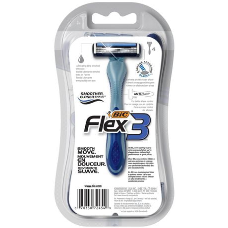 BIC FLEX4 RAZOR 3 DISPOSABLE