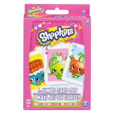 Cardinal Shopkins Jumbo Playing Cards