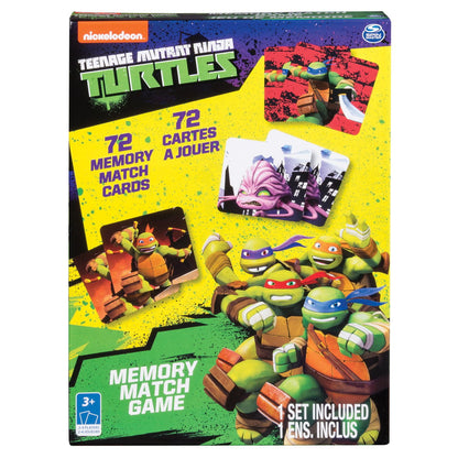 Cardinal Teenage Mutant Ninja Turtles Memory Match Game