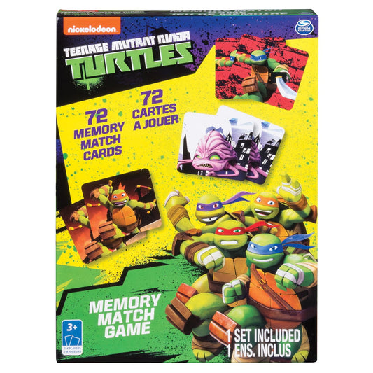 Cardinal Teenage Mutant Ninja Turtles Memory Match Game
