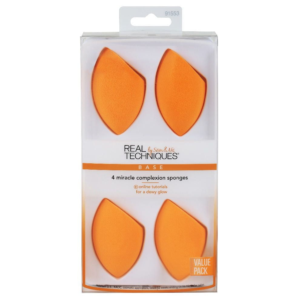 Real Techniques 4 Miracle Complexion Sponges