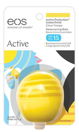 EOS LIP BALM LEMON TWIST SPF15 0.25 OZ