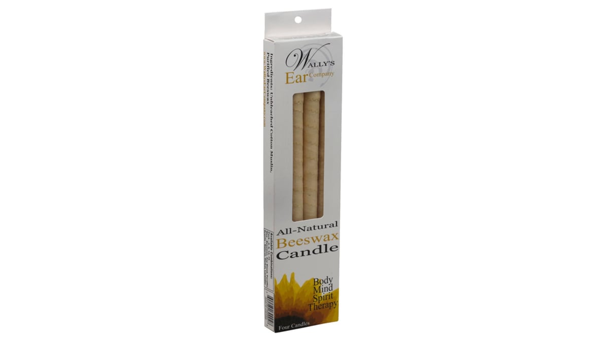 WALLY'S NATURAL PRODUCTS CANDLES,100% BEESWAX