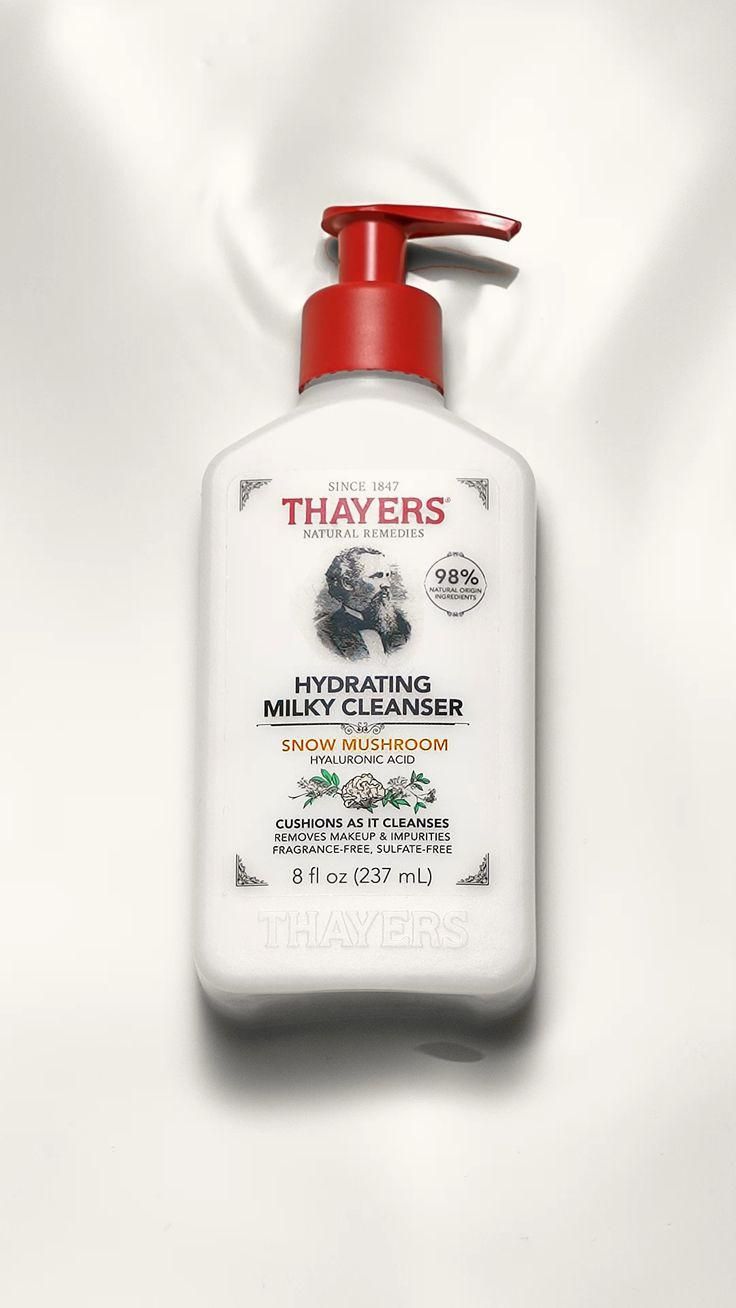 Thayers Natural Remedies Hydrating Milky Face Wash, 8 oz