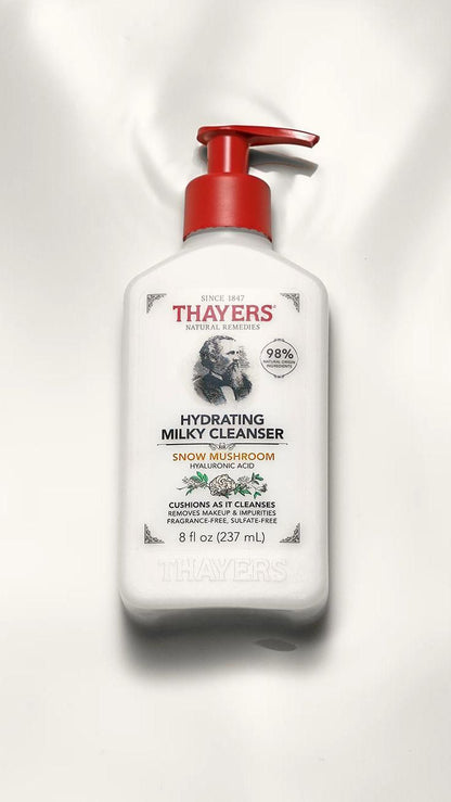 Thayers Natural Remedies Hydrating Milky Face Wash, 8 oz