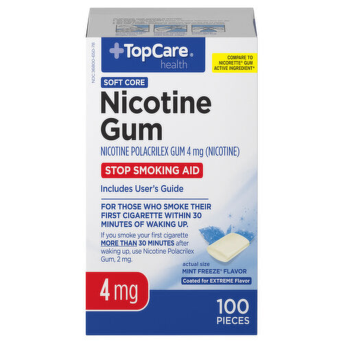 NICOTINE 4 MG MINT GUM 50