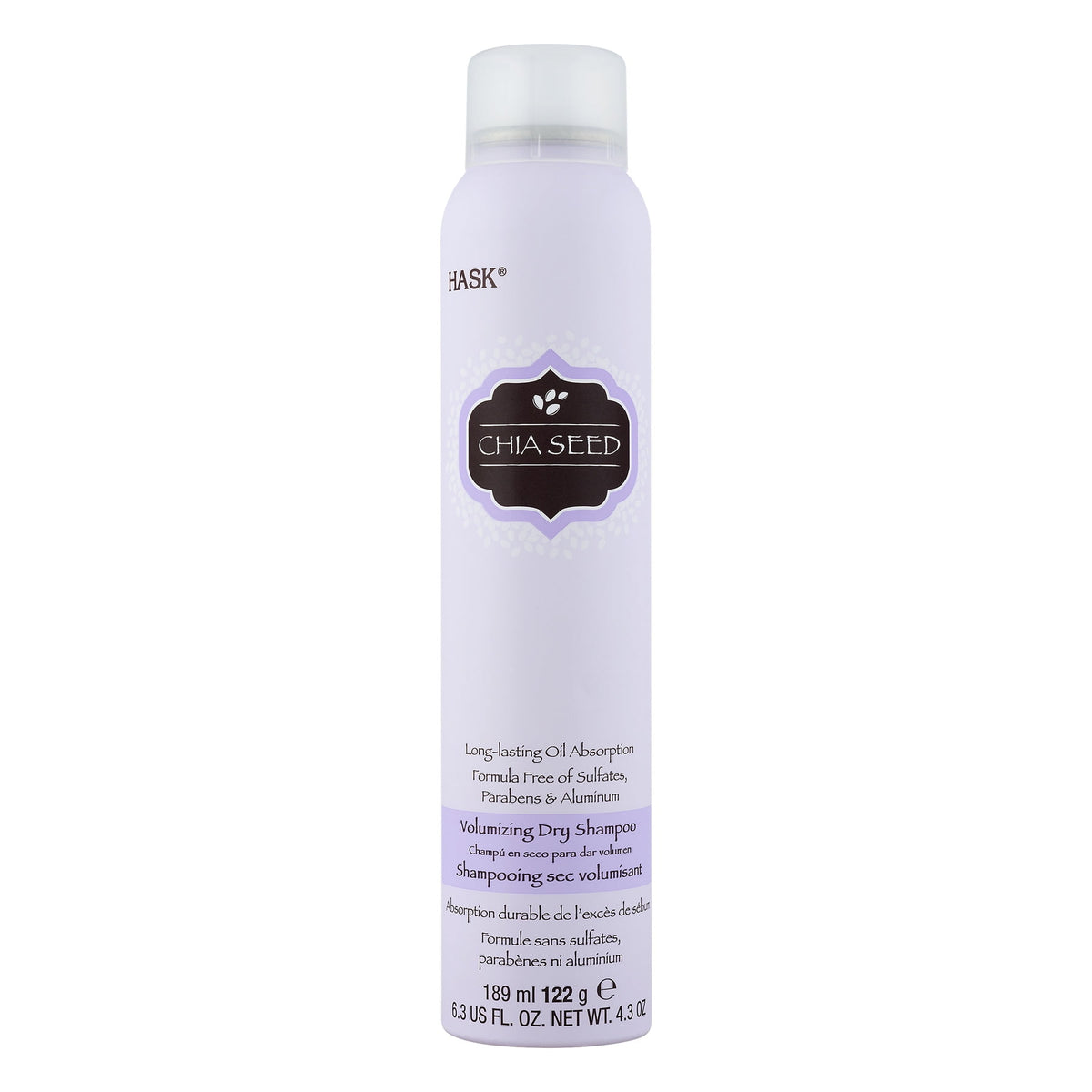 HASK CHIA SEED AR 6.5OZ VLMZ D/SH
