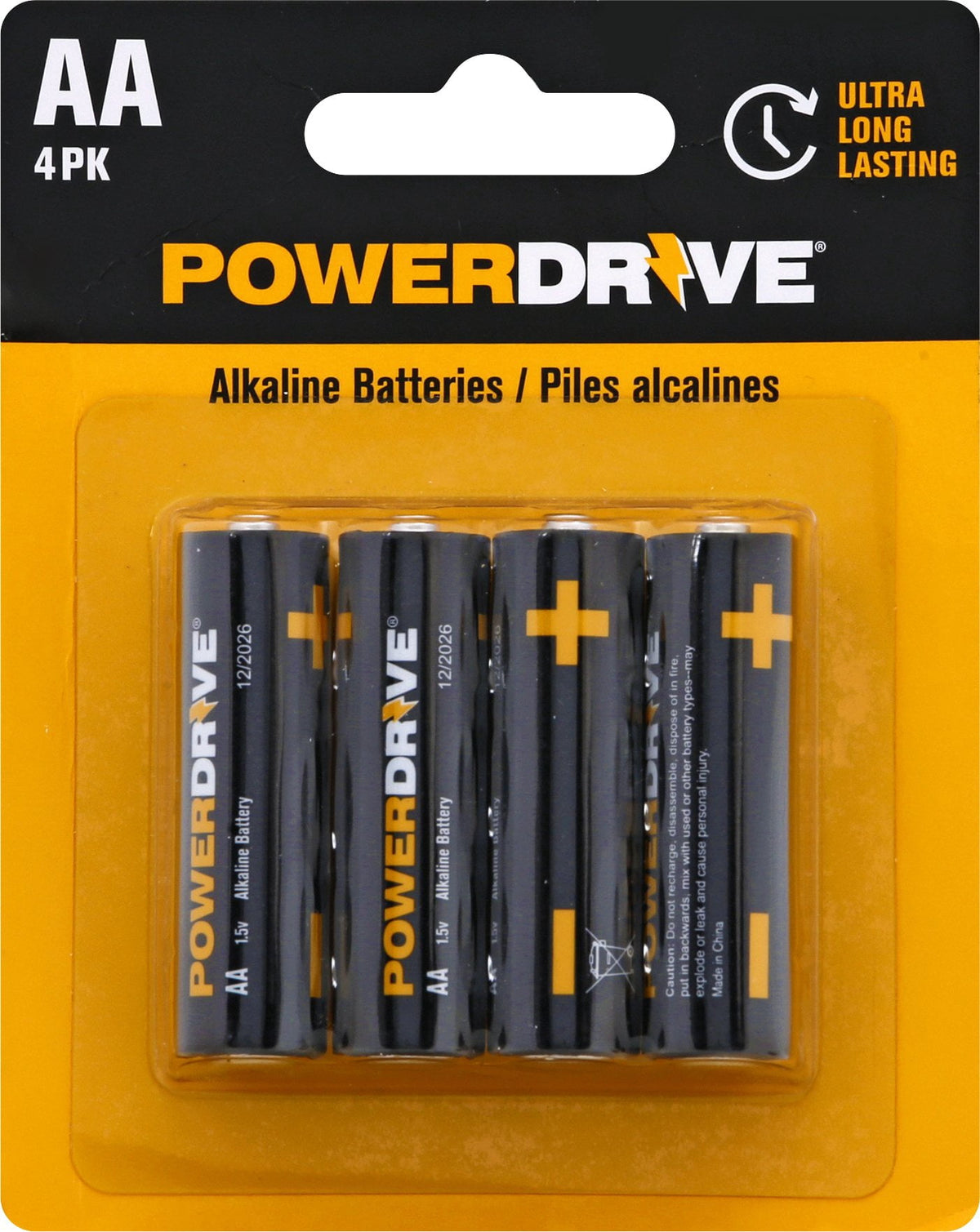 LDR BATTERY ALKALINE AA 4PK