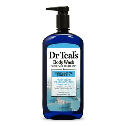 DR TEALS BDY WSH LQ 24 OZ SHB/ALM